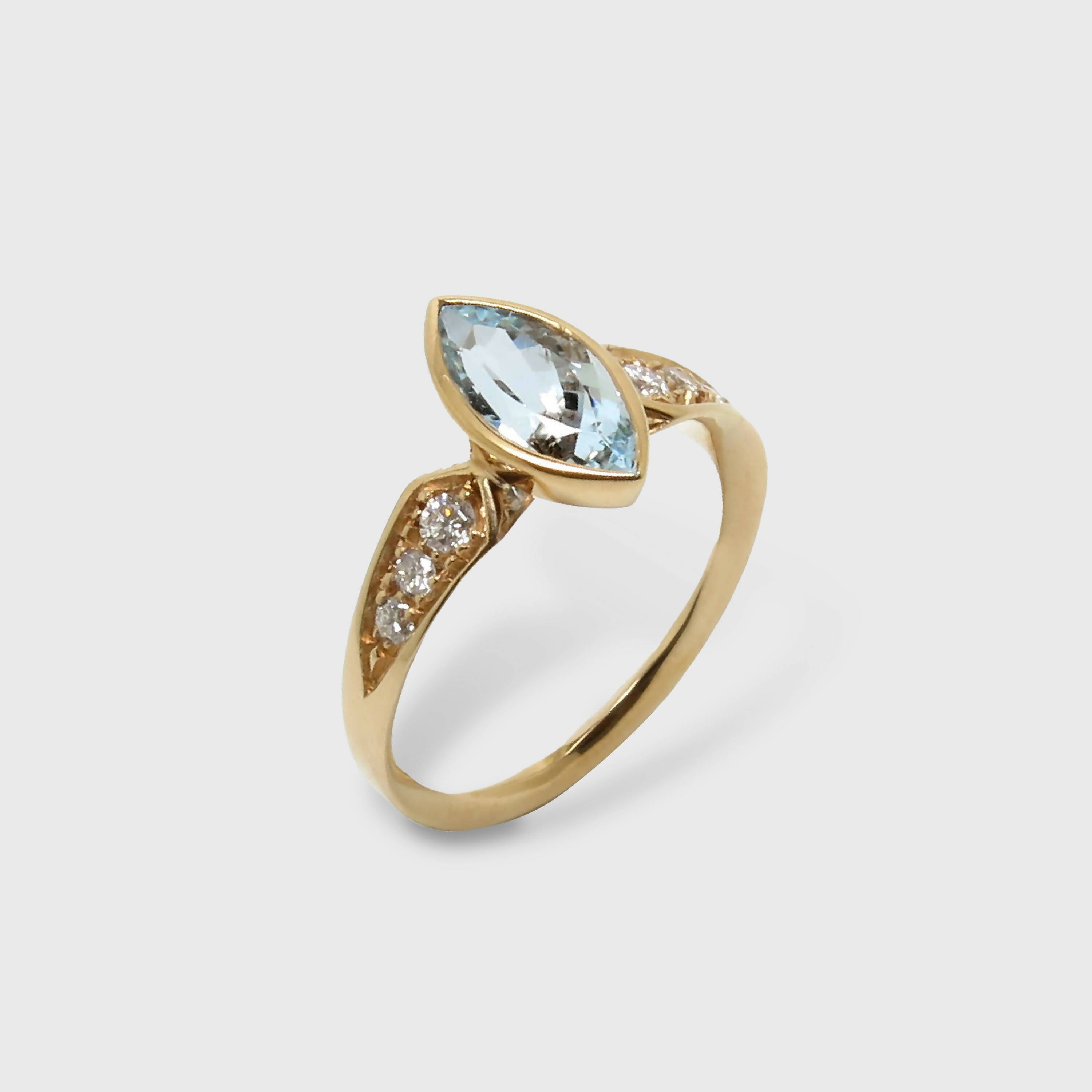 Bague Face à Face Navette | EMPREINTES Paris