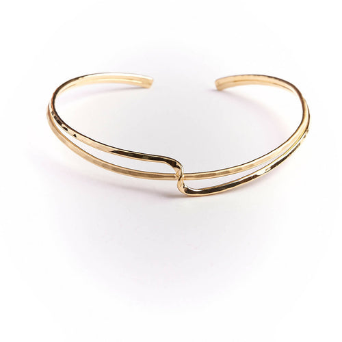 Collier Double Lien d'Amour plaqué or | EMPREINTES Paris - EMPREINTES Paris