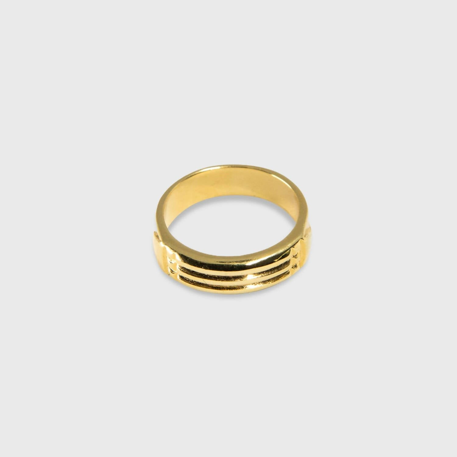 Bague Atlante plaqué or | EMPREINTES Paris