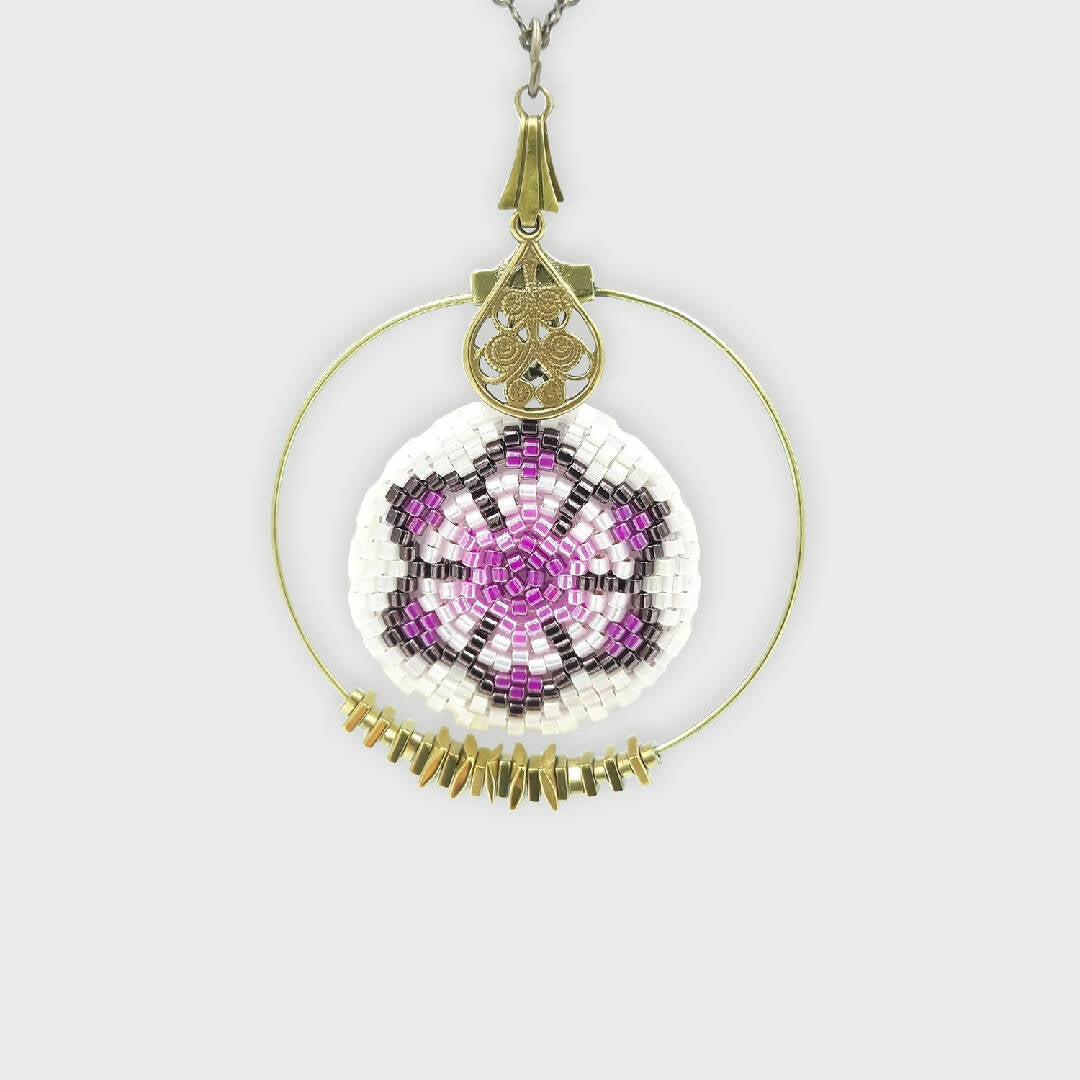 Pendentif Collection Lotus rose | EMPREINTES Paris