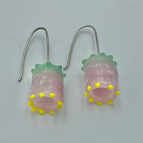 Boucles d'oreilles Corolles roses | EMPREINTES Paris - EMPREINTES Paris