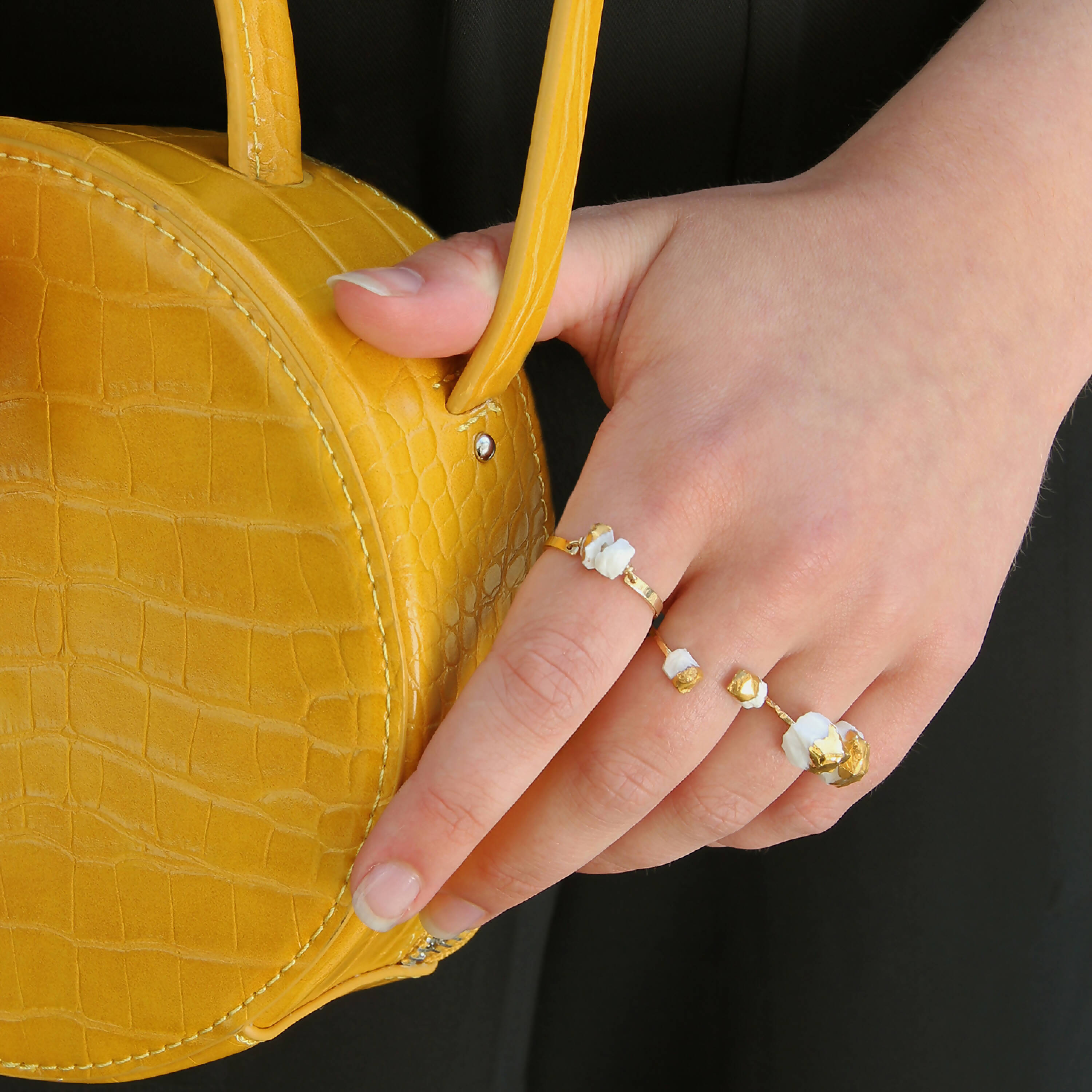 Bague Boutons d