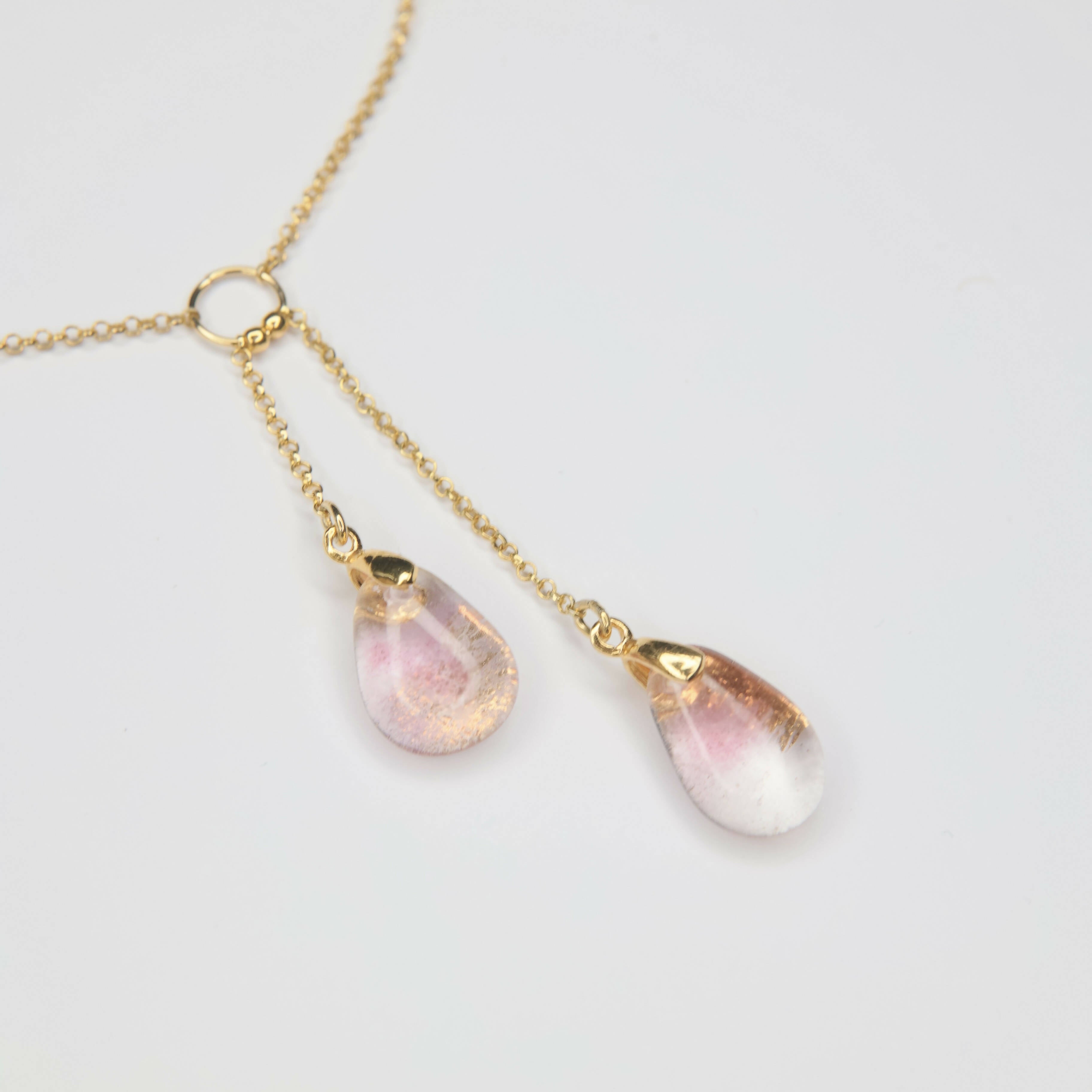 COLLIER CARILLON rose nacré | EMPREINTES Paris