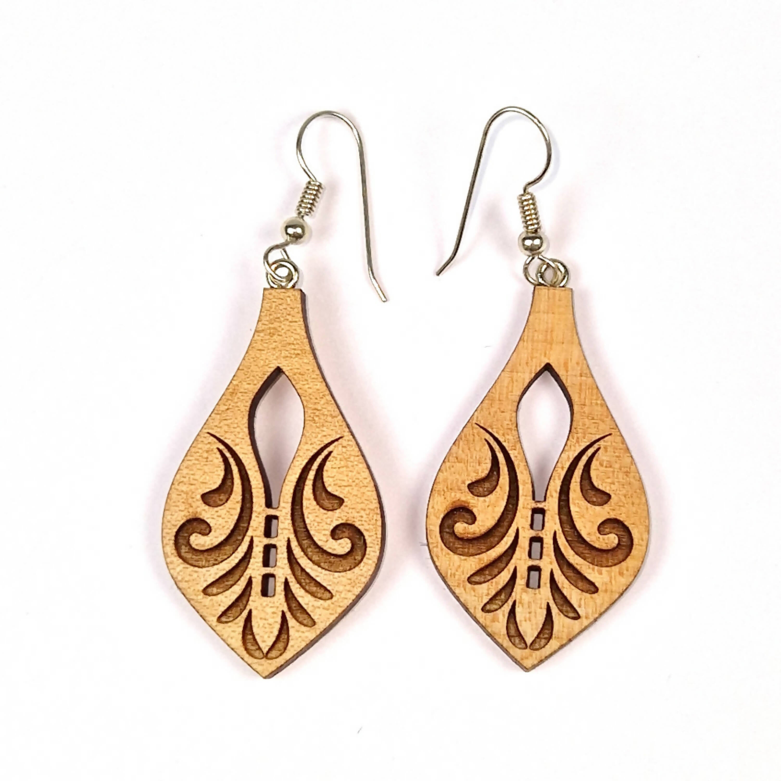 boucle-oreille-bijoux-bois-atelier-mercantour | EMPREINTES Paris