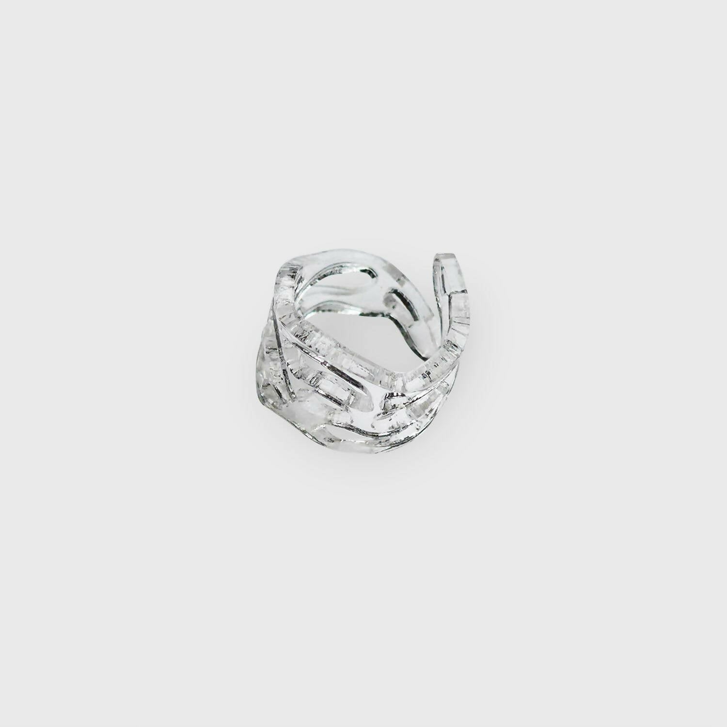 Bague Ecume - Transparent | EMPREINTES Paris