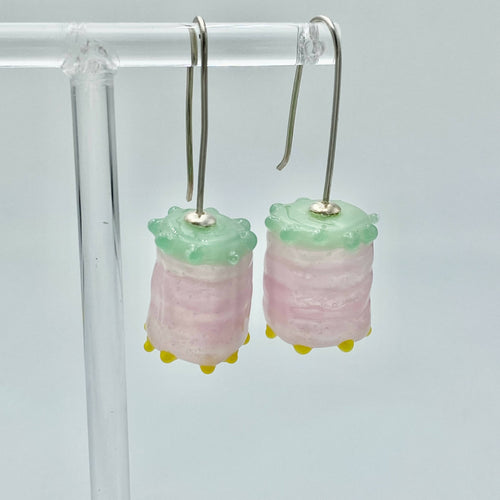 Boucles d'oreilles Corolles roses | EMPREINTES Paris - EMPREINTES Paris