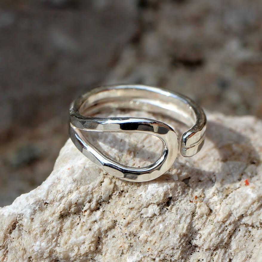 Bague DULCIA en argent. | EMPREINTES Paris