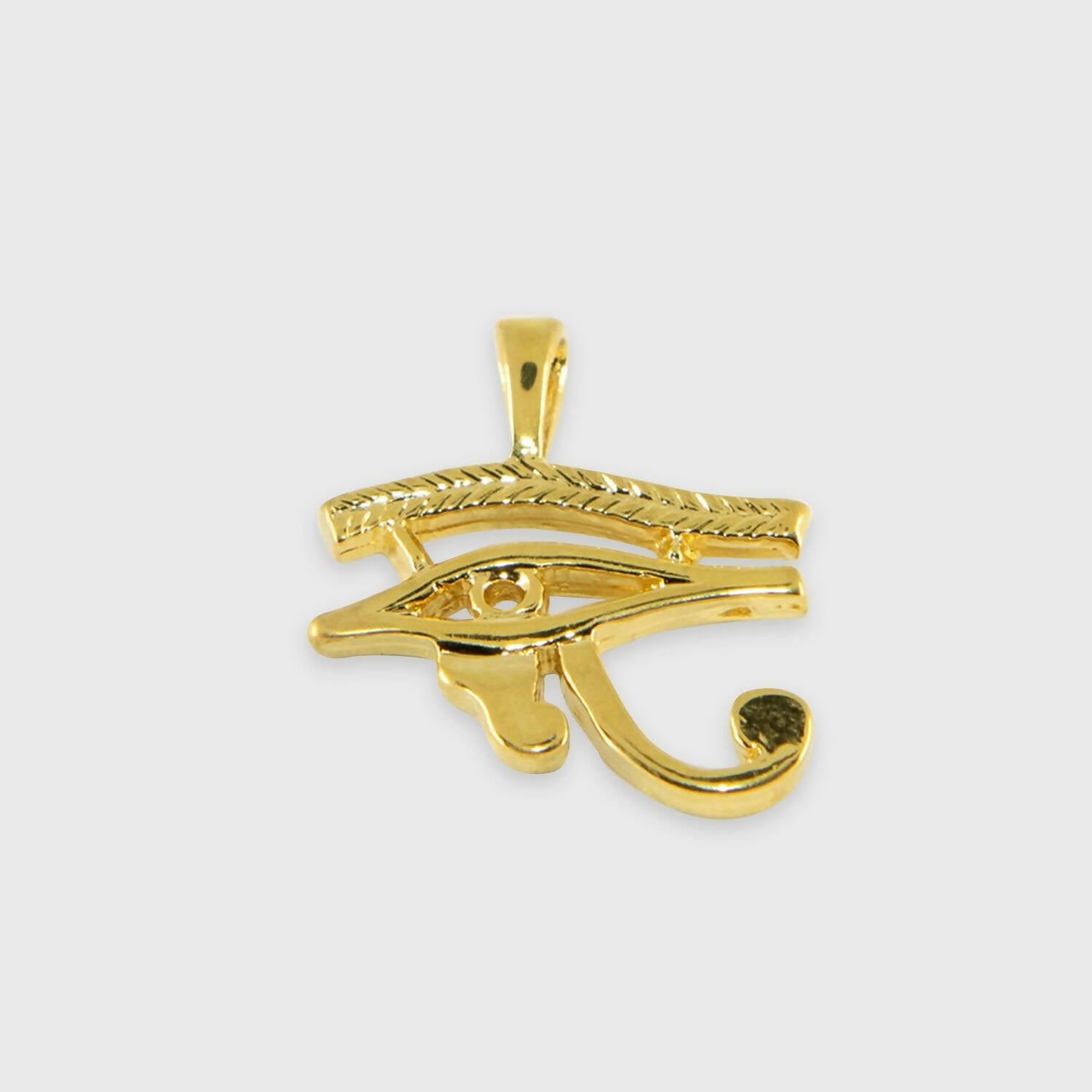 Pendentif L’Oeil Horus plaqué or | EMPREINTES Paris