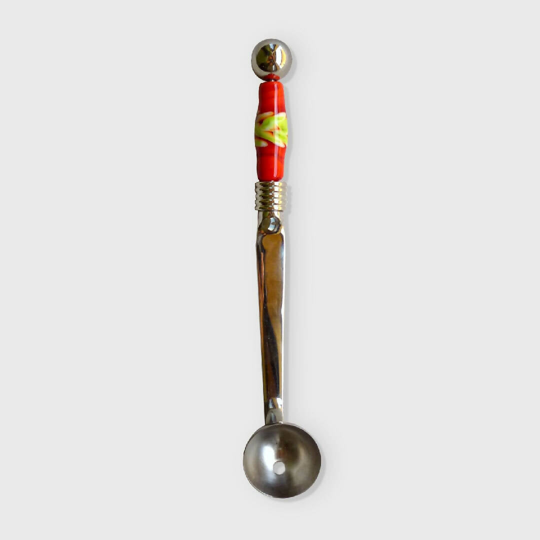 Cuillère parisienne Perle de verre longue | EMPREINTES Paris