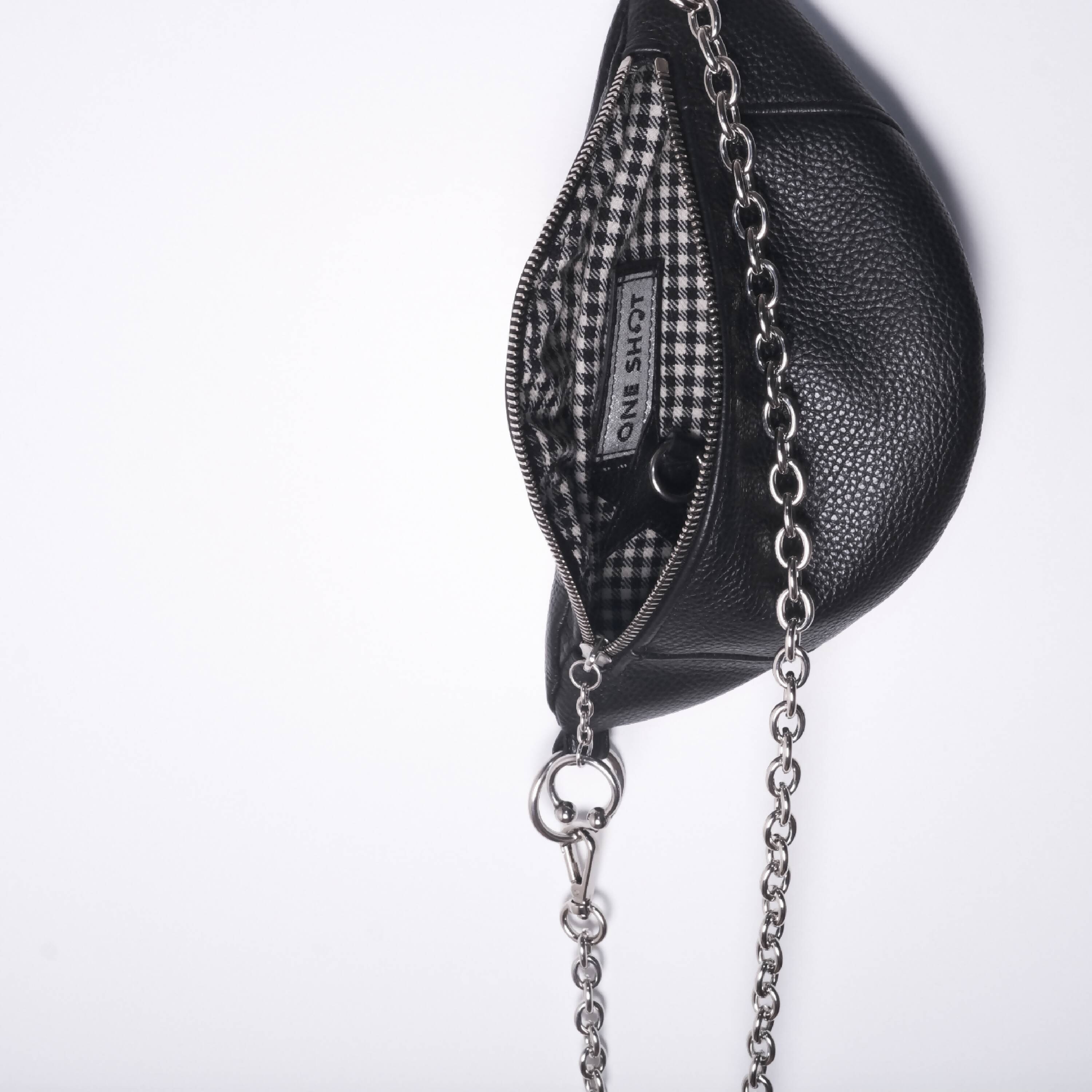 Mini sac banane - noir | EMPREINTES Paris
