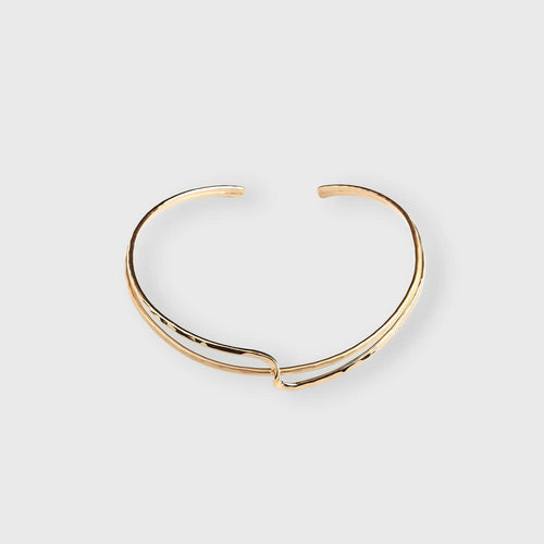 Collier Double Lien d'Amour plaqué or | EMPREINTES Paris - EMPREINTES Paris