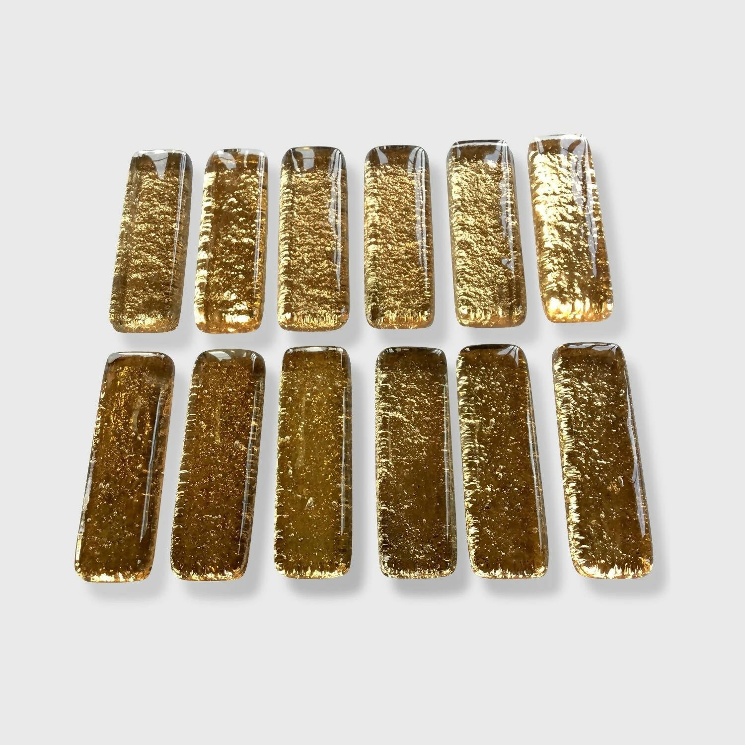 Coffret de 12 porte-couteaux barrettes dorés | EMPREINTES Paris