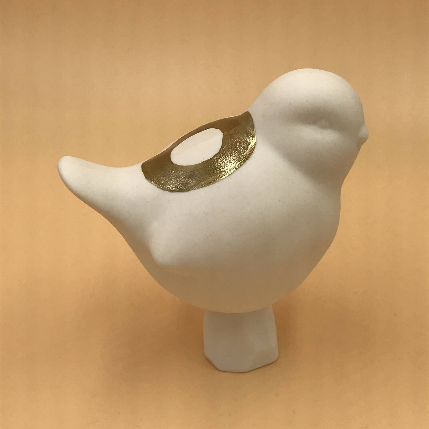 Oiseau porcelaine et Or - Motif rond | EMPREINTES Paris | EMPREINTES Paris