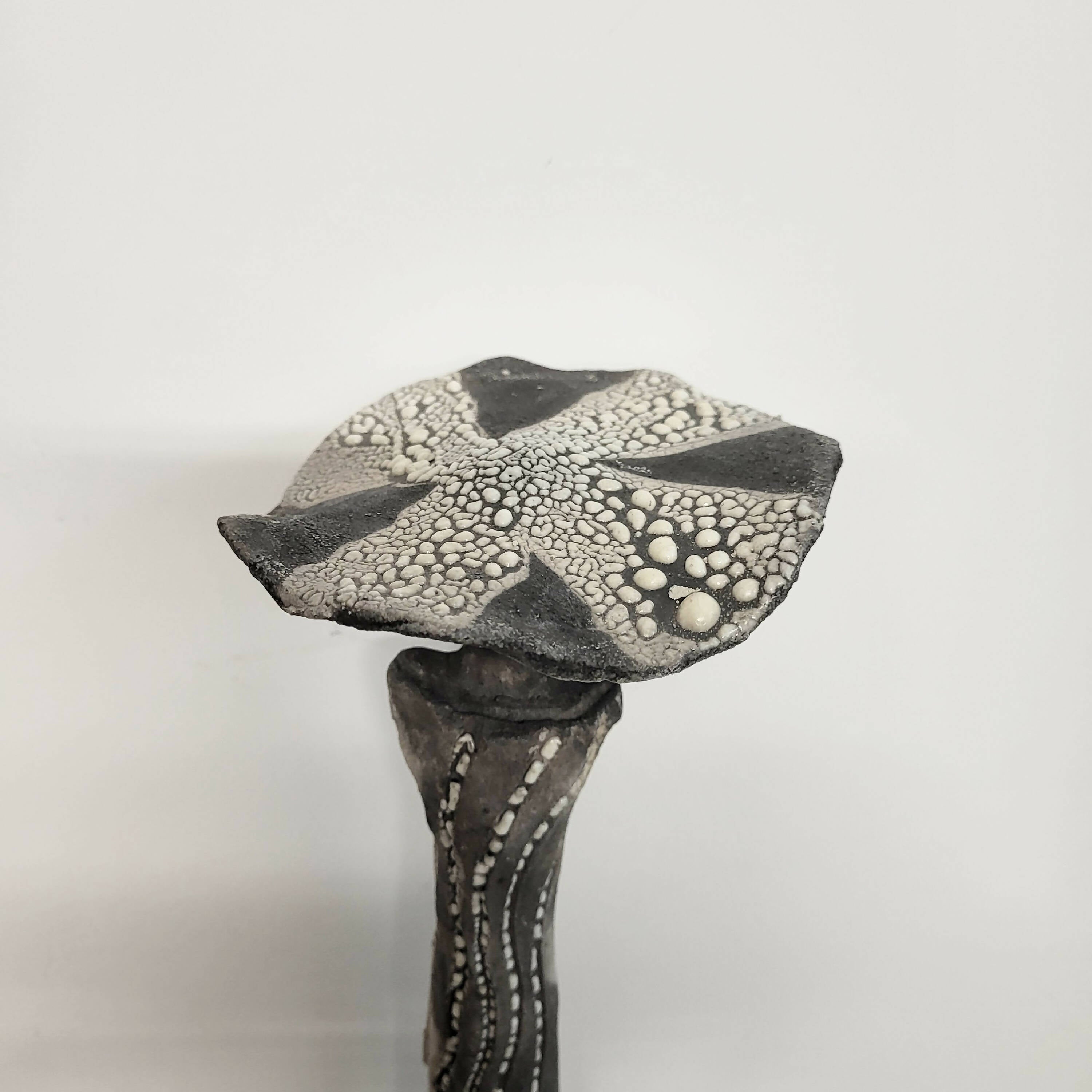 Sculpture raku Plume | EMPREINTES Paris | EMPREINTES Paris