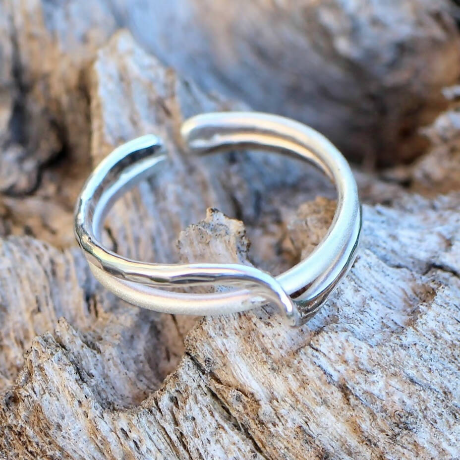bague_double_lien_damour_en_argent_goupil_bijoux_dart copie | EMPREINTES Paris