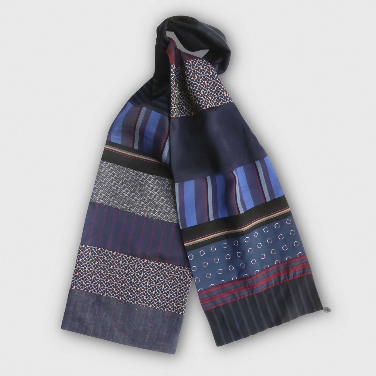 Écharpe intemporelle homme mosaïque | EMPREINTES Paris