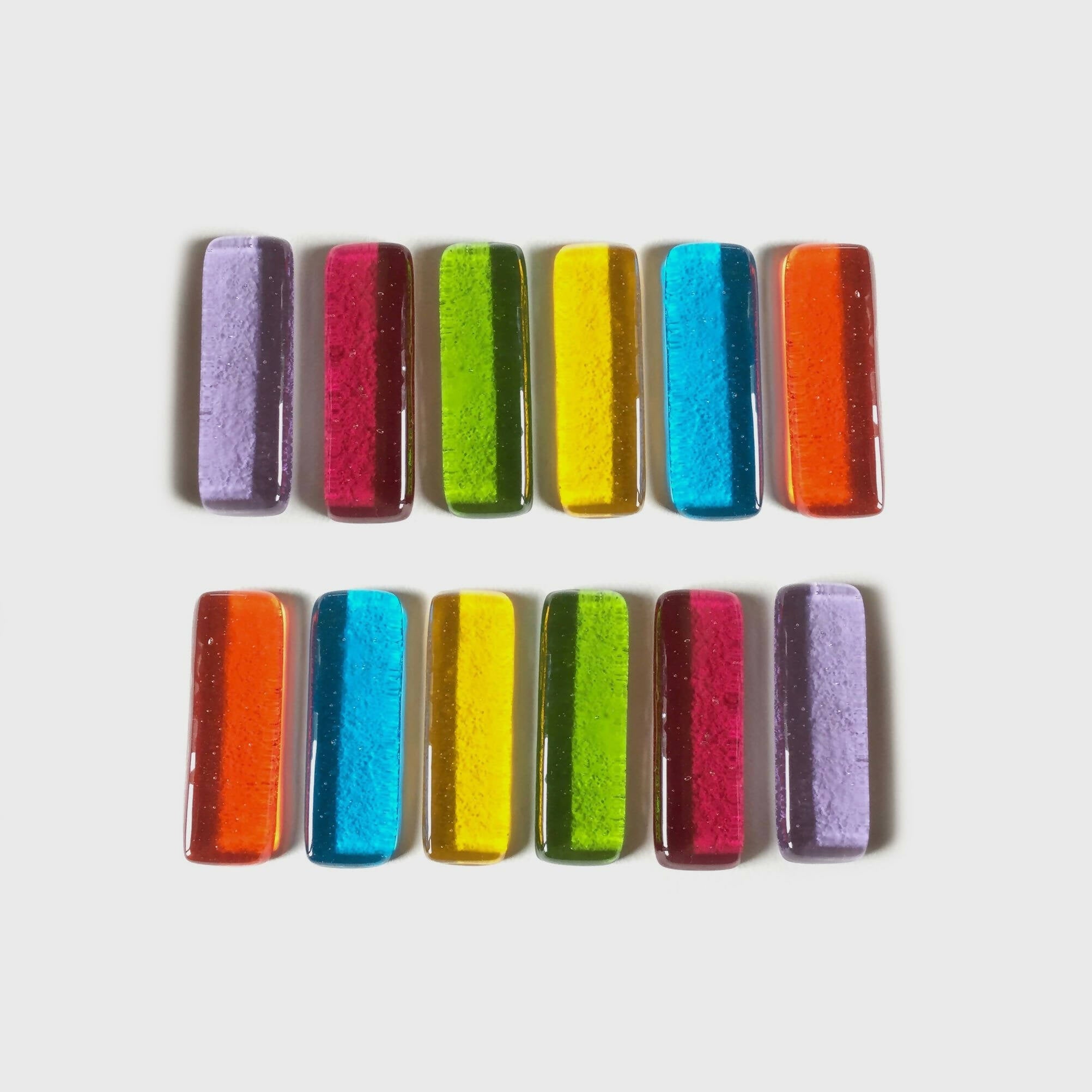 Coffret de 12 porte-couteaux barrettes multicolore | EMPREINTES Paris