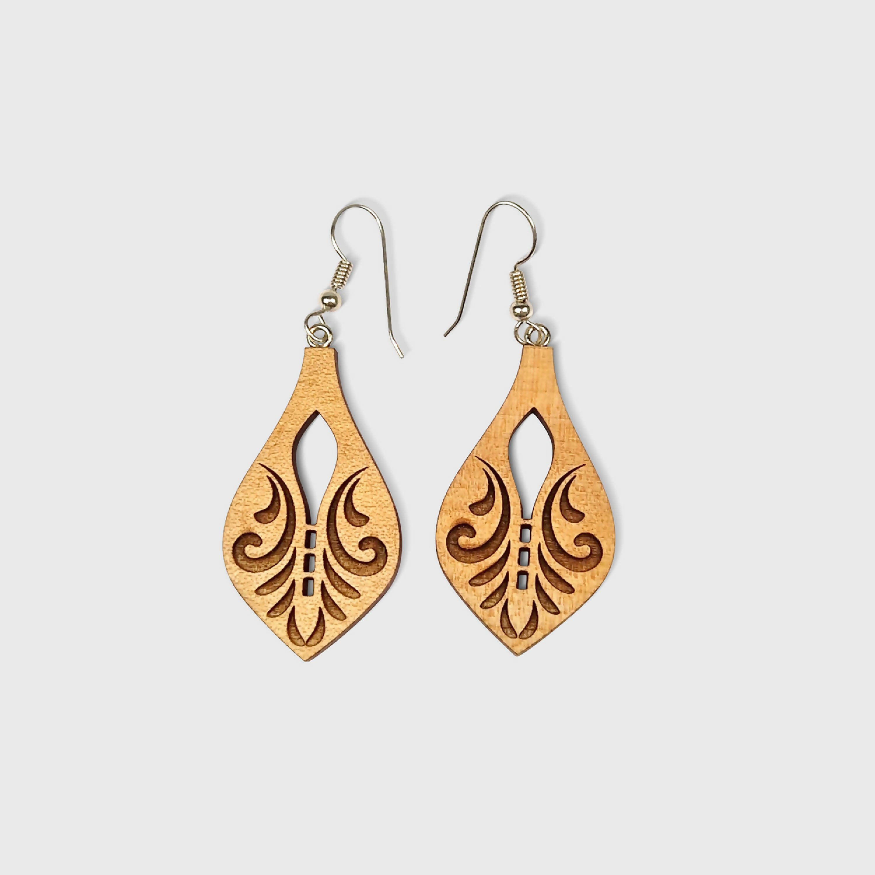 boucle-oreille-bijoux-bois-atelier-mercantour | EMPREINTES Paris