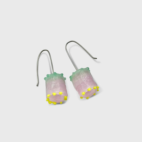 Boucles d'oreilles Corolles roses | EMPREINTES Paris - EMPREINTES Paris