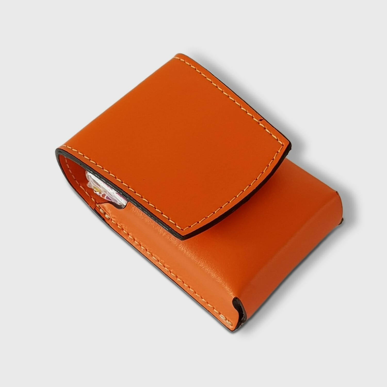 Etui pour jeu de cartes Embrun Tangerine | EMPREINTES Paris