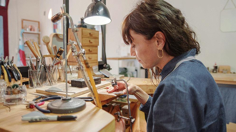 Dans l'atelier de Céline Flageul | EMPREINTES Paris