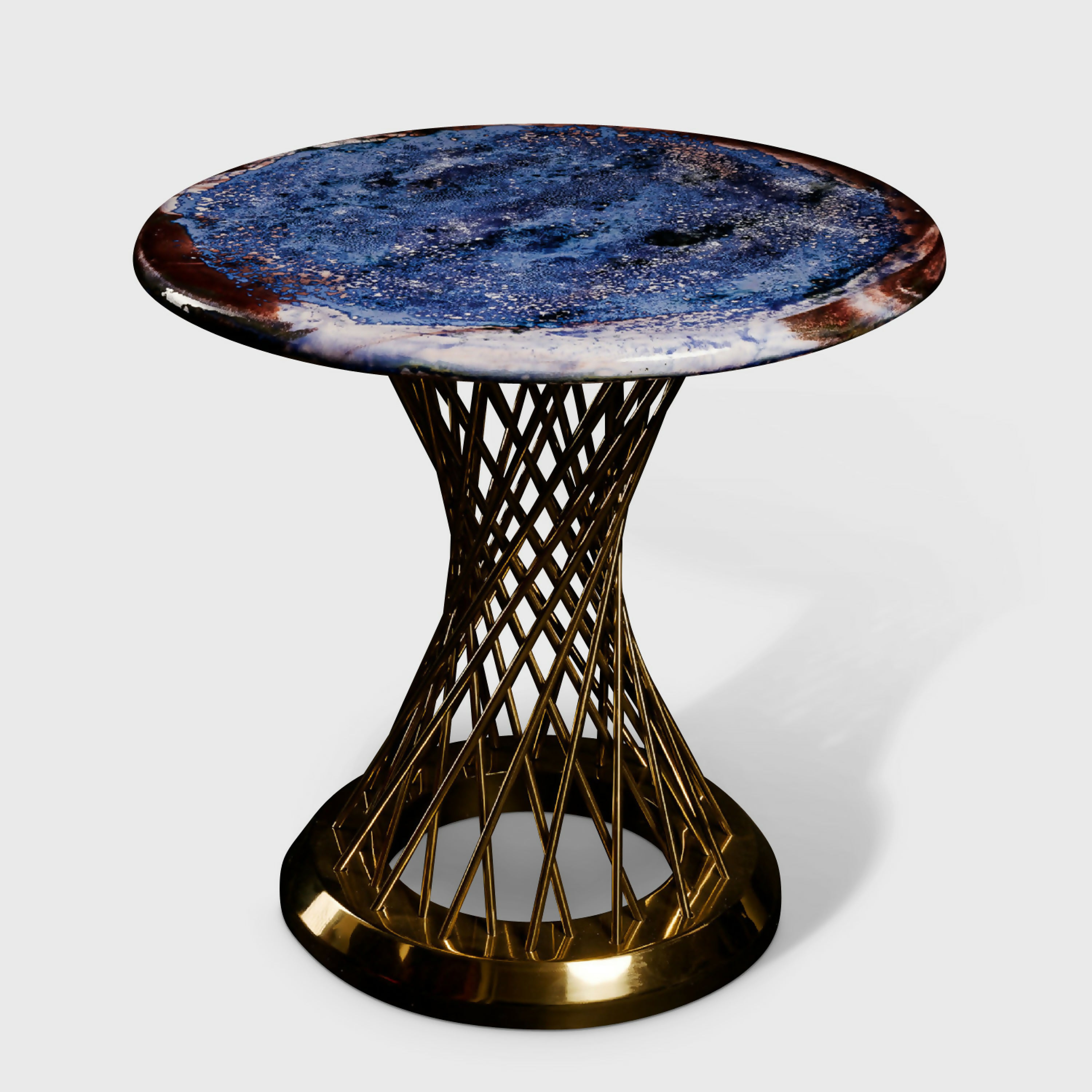 Table basse GALAXY BLEUE | EMPREINTES Paris