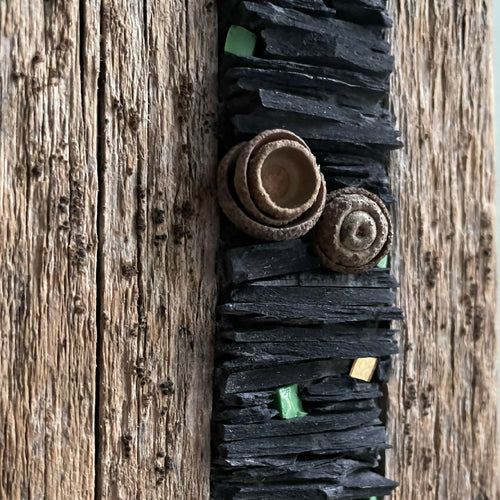 tableau_mosaique_nature_bois_ardoise_cupules_ii_musea_mosaique copie | EMPREINTES Paris - EMPREINTES Paris