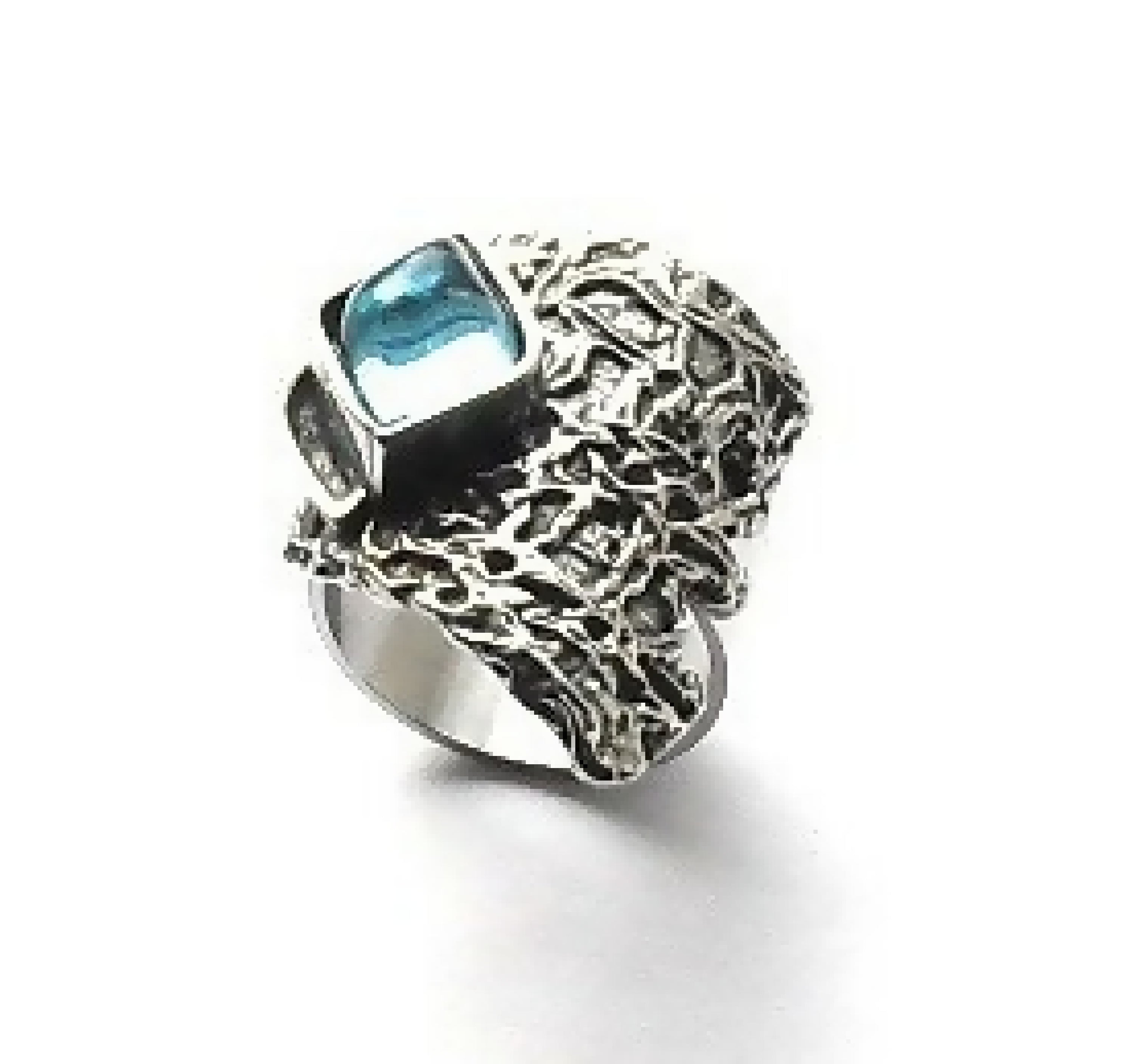 Bague réglable en étain Marquise | EMPREINTES Paris