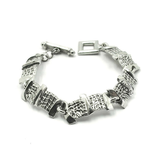 Bracelet à motif quadrillage | EMPREINTES Paris - EMPREINTES Paris