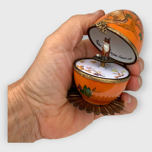 oeuf renard musical orange01 | EMPREINTES Paris - EMPREINTES Paris