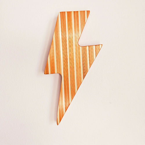 Série Mini Pop - Eclair rayures orange et blanc | EMPREINTES Paris - EMPREINTES Paris