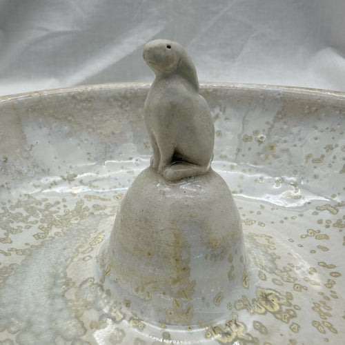 Bol à eau pour chat, lapin blanc | EMPREINTES Paris - EMPREINTES Paris