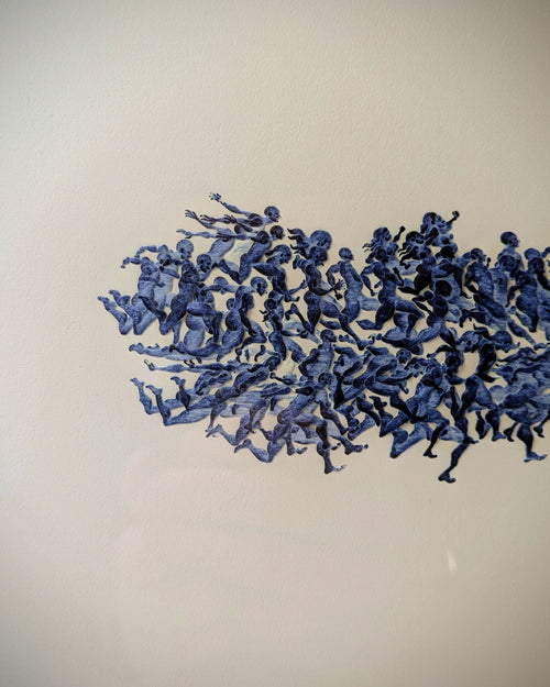 Estampe d'art - La Course III - Version Chromatique | EMPREINTES Paris - EMPREINTES Paris