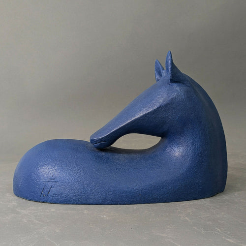 Sculpture Murale Cheval blue 1 | EMPREINTES Paris - EMPREINTES Paris