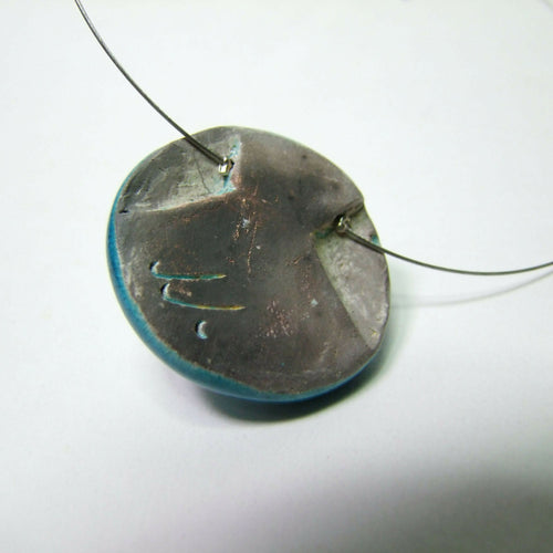 Collier Miro bleu | EMPREINTES Paris - EMPREINTES Paris