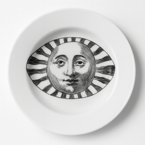 Assiette lune ou soleil | EMPREINTES Paris - EMPREINTES Paris