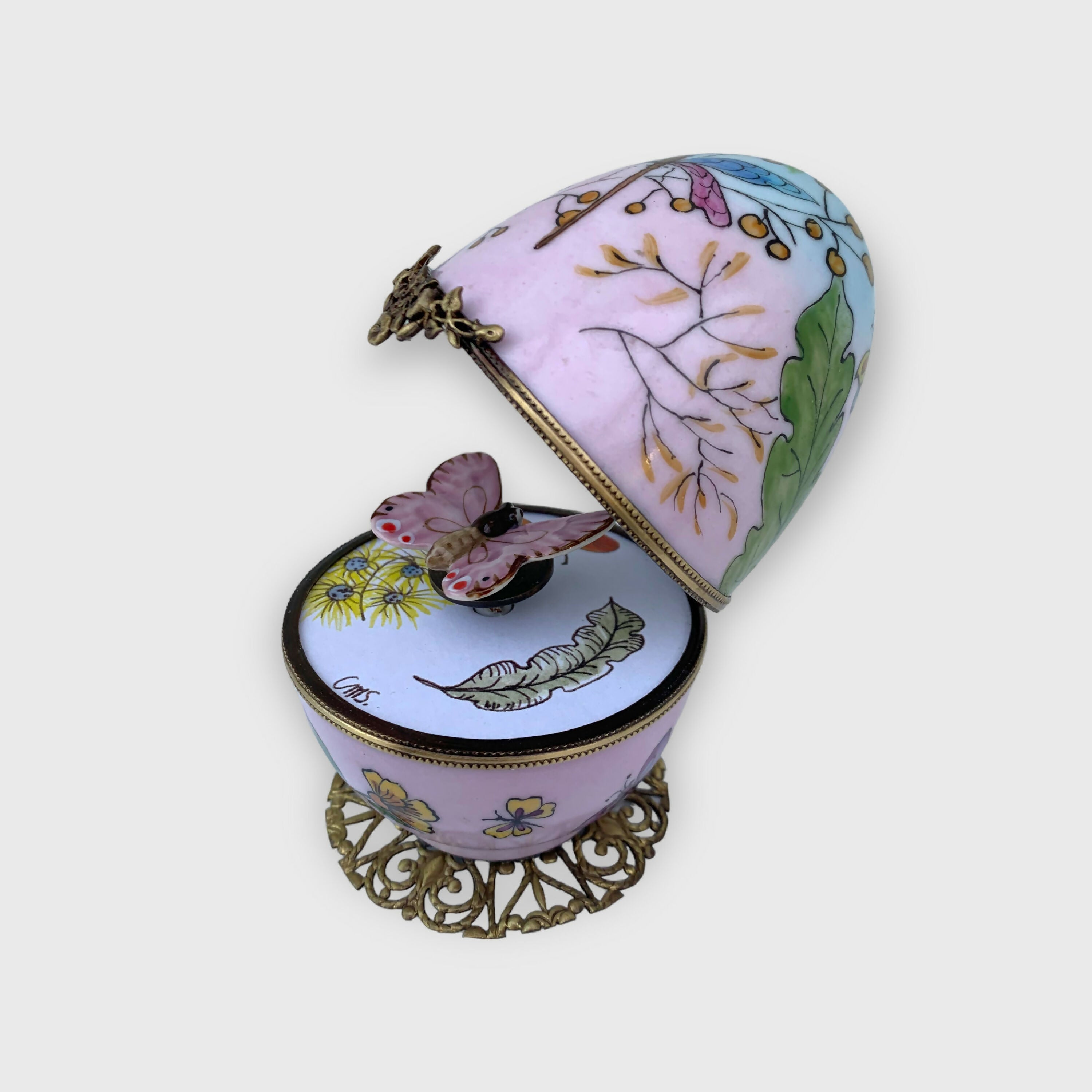 Oeuf musical libellule rose et bleu | EMPREINTES Paris