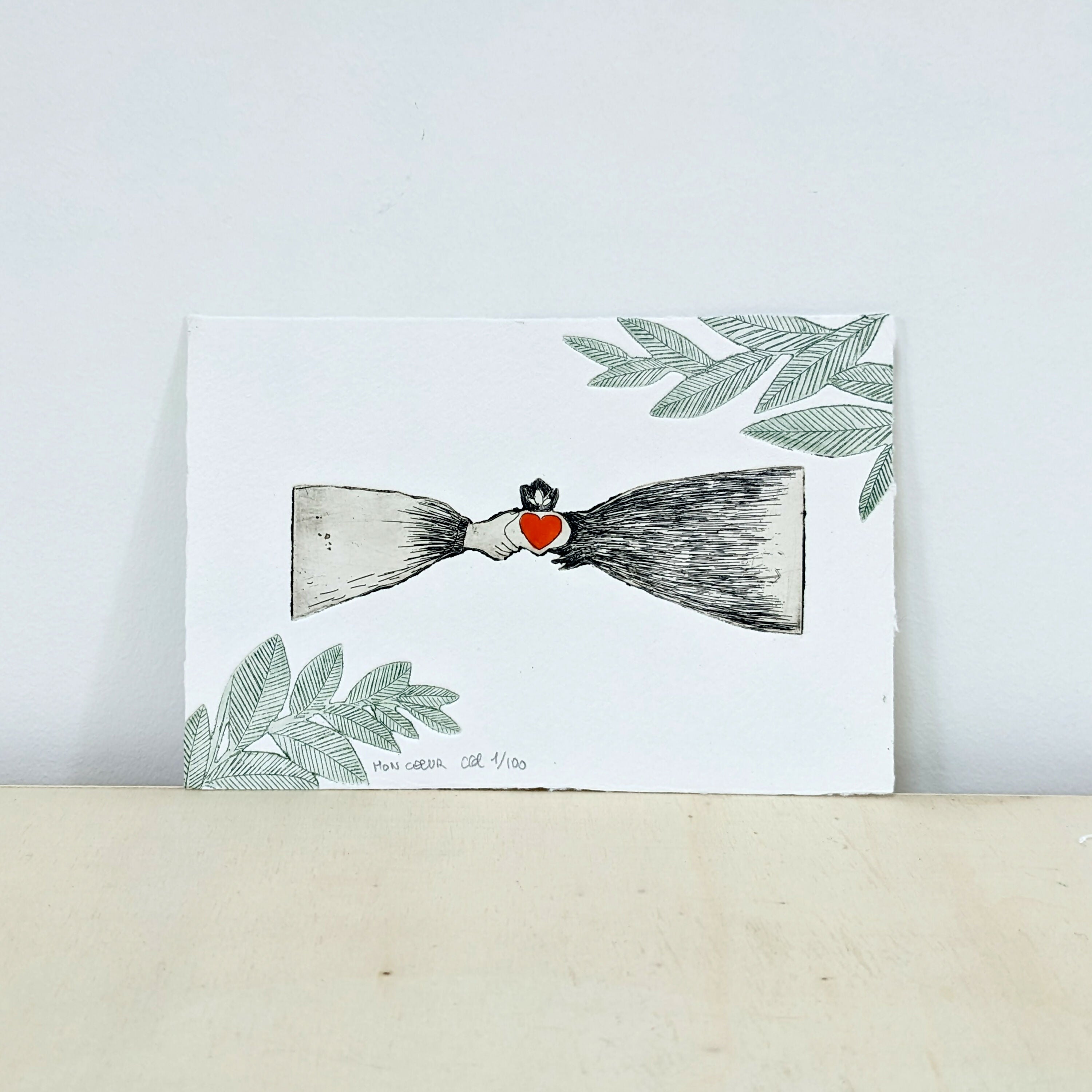 Estampe Mon coeur | EMPREINTES Paris