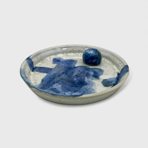 coupelle_porte_encens_bleu_laure_neumann copie | EMPREINTES Paris - EMPREINTES Paris