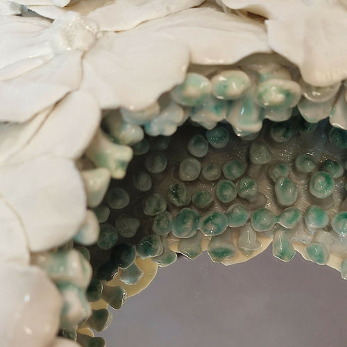 miroir_hydrangea_sophie_luline_ceramiste copie | EMPREINTES Paris - EMPREINTES Paris