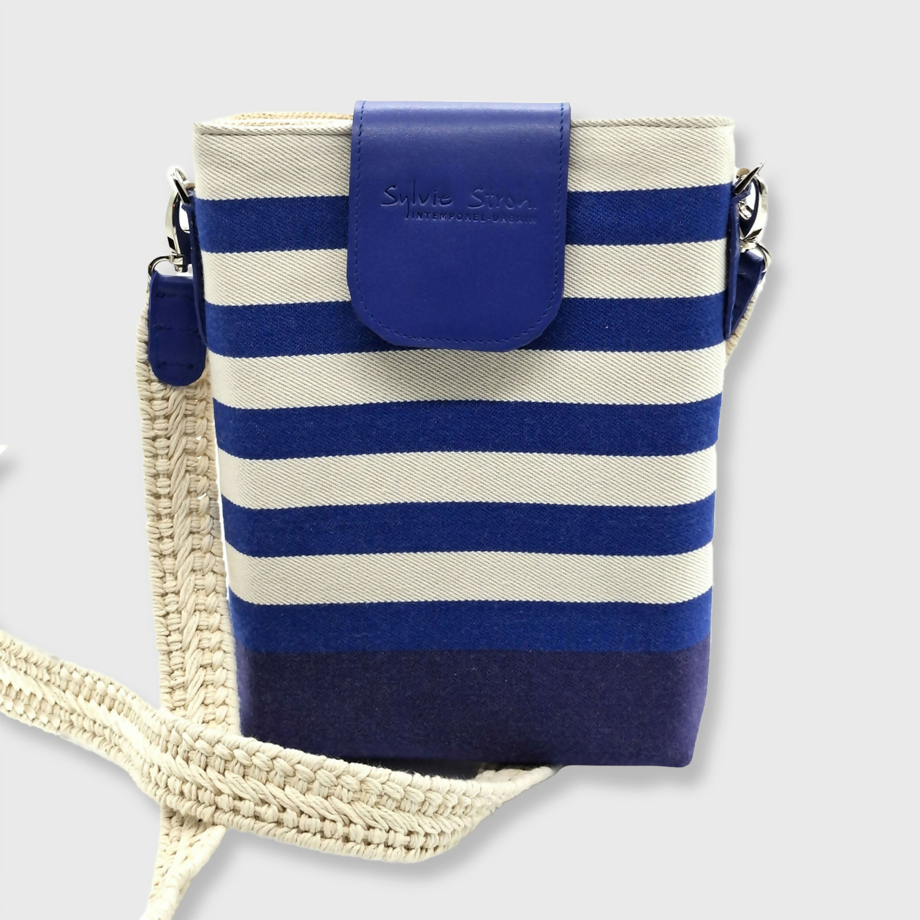 sac_poche_bleu_basque_sylvie_strohl copie | EMPREINTES Paris