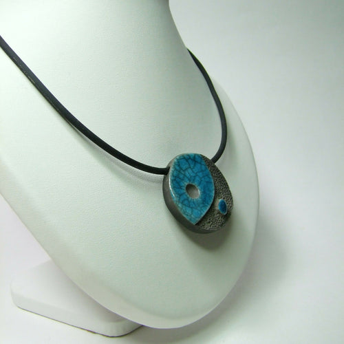 Collier Yin-Yang bleu | EMPREINTES Paris - EMPREINTES Paris