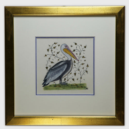 Enluminure Le pélican | EMPREINTES Paris - EMPREINTES Paris