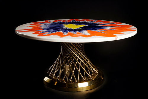 Table basse SOLEIL ORANGE | EMPREINTES Paris - EMPREINTES Paris