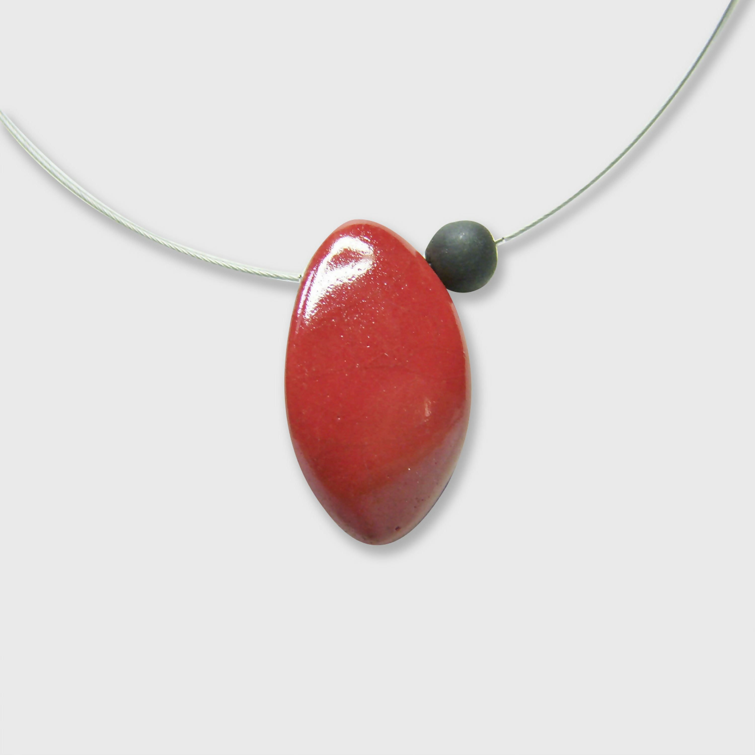 Collier Solo Lune rouge | EMPREINTES Paris