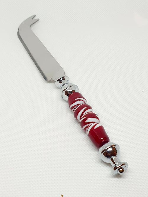 Couteau à fromage traditionnel - Rouge / Epis blancs | EMPREINTES Paris - EMPREINTES Paris