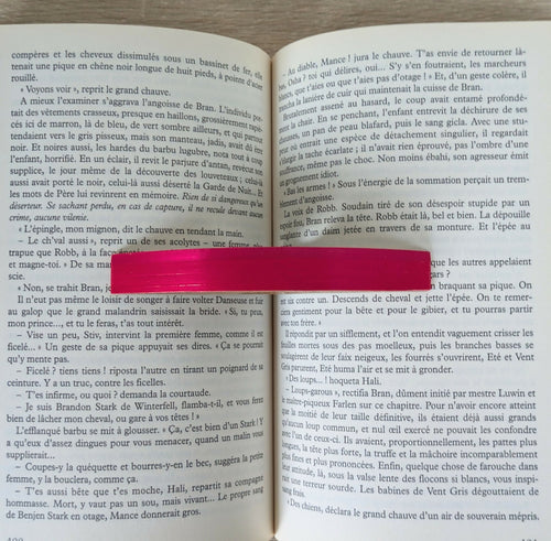 Bague de lecture avec Marqueterie de Paille Rose | EMPREINTES Paris - EMPREINTES Paris