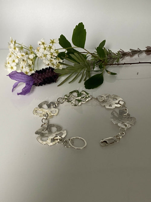 Bracelet Floral en Argent massif | EMPREINTES Paris - EMPREINTES Paris