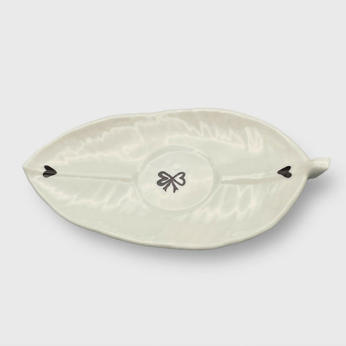 Petit Cœur soucoupe feuille 2 - Service Parapluie - serena ilari copie | EMPREINTES Paris - EMPREINTES Paris