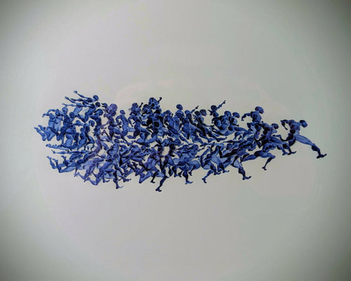 Estampe d'art - La Course III - Version Chromatique | EMPREINTES Paris - EMPREINTES Paris